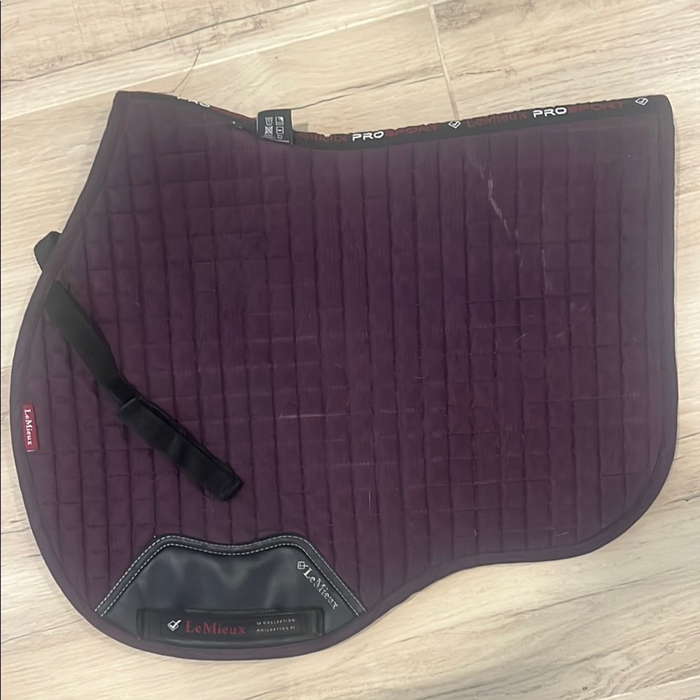 LeMieux Purple Saddle Pad